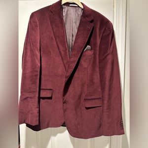 Alfani Burgundy Blazer